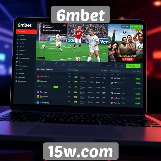 Explorando a interface do usuário do 6mbet